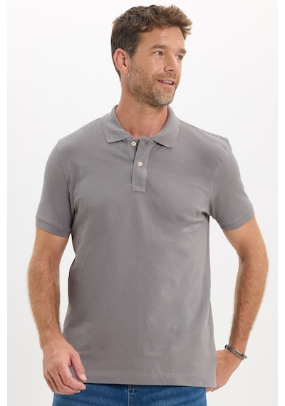 Tudors Erkek Slim Fit Dar Kesim Premium Seri %100 Pamuk Yumuşak Dokulu Merserize Gri Polo Yaka Tişört-50942 Tudors Erkek Slim Fit Dar Kesim Premium Seri %100 Pamuk Yumuşak Dokulu Merserize Gri Polo Yaka Tişört-50942