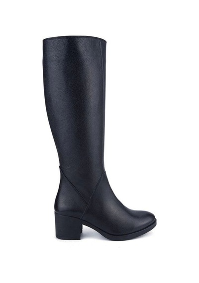 Castle Black Cb-92900-1 Kadın Deri Fantazi Çizme Siyah