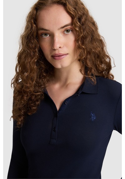 U.S. Polo Assn. Kadın Lacivert Basic Sweatshirt 50326760 Vr033