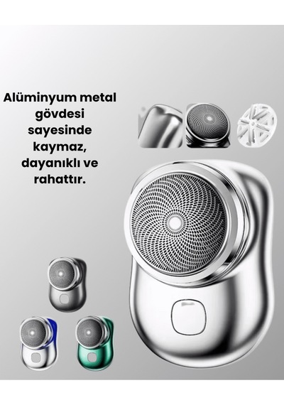 Mikro Titreşim Motorlu, Düşük Sesli, Usb Girişli Tıraş Makinesi -