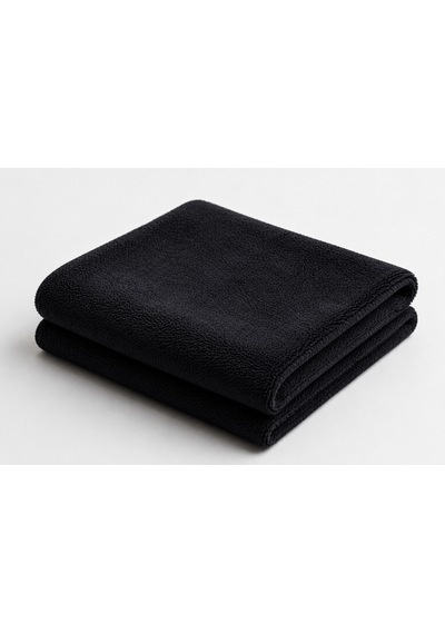 Naturıca Mikrofiber Havlu Kuaför Berber 6 Adet 50x90 Siyah