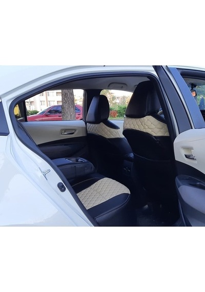 Toyota Corolla Uyumlu 2020 Araca Özel Deri Oto Koltuk Kılıfı (512180616)