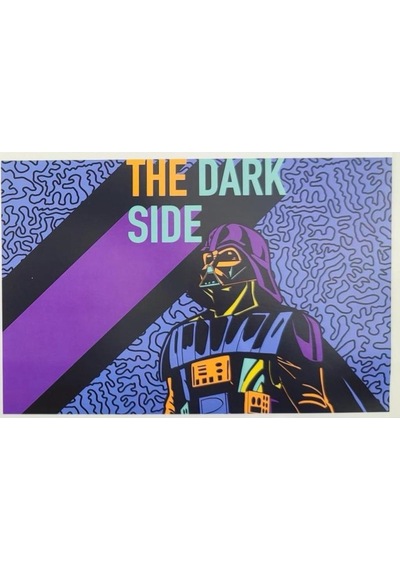 Taç Lisanslı Battaniye Star Wars Cosmic Tek Kişilik Mor