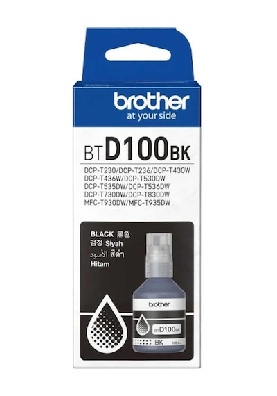 Brother Btd100bk  Ultra Yüksek Verimli Siyah Mürekkep Great Toner