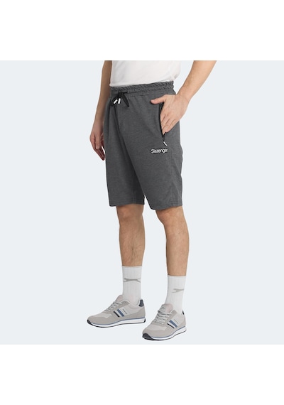 Slazenger  NAGI Erkek Cepli Koyu Gri  Şort