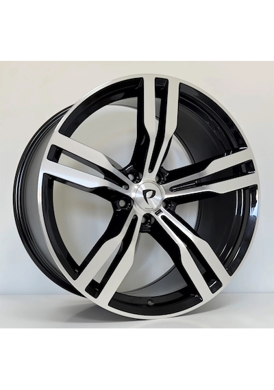 9.5x19 Bk-5327 5x112 Et38 66.6 Black Machıned Xl