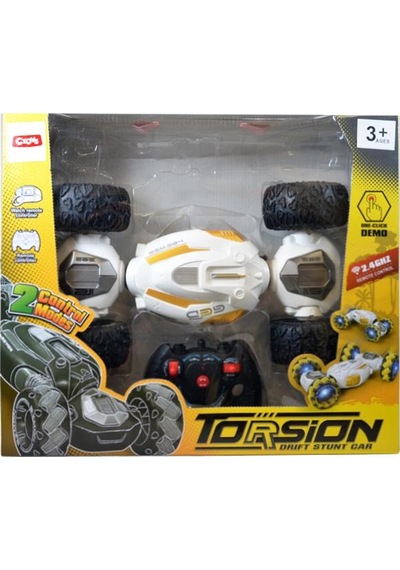 Ctoys Uzaktan Kumandalı 360 Derece Dönebilen Dublör Araba Qx038 Beyaz