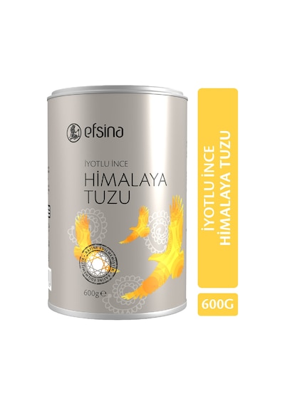 Efsina İyotlu İnce Himalaya Tuzu 600 G