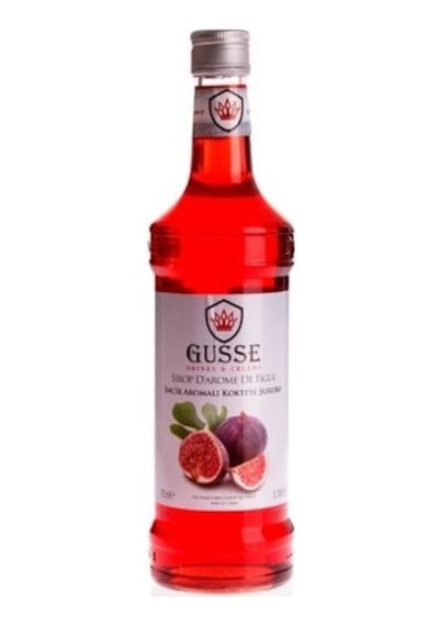 Gusse İncir Fig Aromalı Kokteyl Şurubu 700 ML