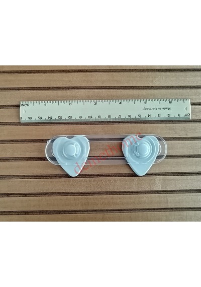 Çocuk Bebek Güvenlik Çekmece Dolap Kilidi 5 Paket x 10 Adet Çok Renkli
