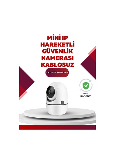 Full Hd 1080p Kablosuz Güvenlik Kamerası - Hareket Takip Gece Görüşü Ve İki Yönlü Ses Özellikli