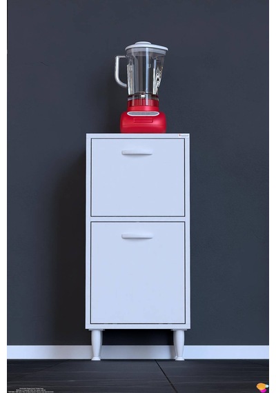 Gaye Çok Amaçlı 2 Kapaklı Dolap 50x87x32 Cm Banyo Mutfak Çocuk Odası Düzenleyici Kiler Beyaz Gaye Çok Amaçlı 2 Kapaklı Dolap 50x87x32 Cm Banyo Mutfak Çocuk Odası Düzenleyici Kiler Beyaz
