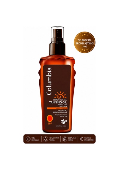 Geleneksel Bronzlaştırıcı Yağ 200 Ml. - 882957442