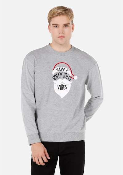 Colin's Colins Gri Erkek Sweatshirt Cl1072122 Q1.v2 Lgm Gri