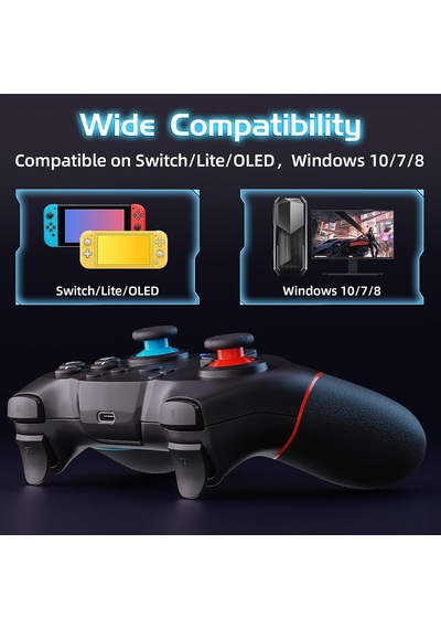 Kablosuz Pc Joystick Wireless Oyun Kolu Nintendo İçin Oyun Kolu S