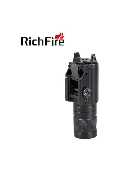 Richfire 400 Lümen Kızılötesi Gece Görüş Elektrikli Fener Işık Siyah