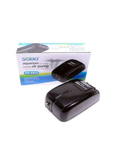 Sobo Tek Çıkışlı Akvaryum Hava Motoru Sb-8802 2.5w 3 Lt/Dk