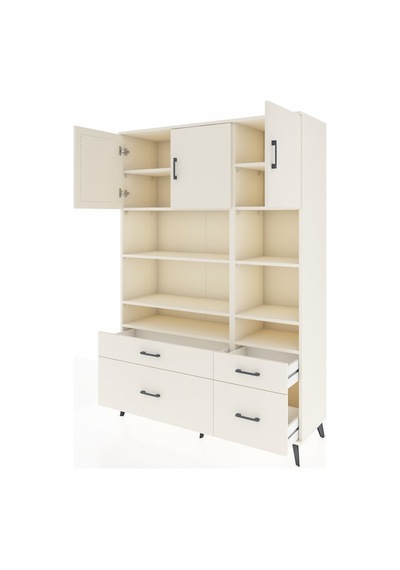 Hyperion Dolap 10 Raflı 4 Çekmeceli 3 Kapaklı 132x44x195 Aytaşı-aytaşı/aytaşı Aytası/aytası Hyperion Dolap 10 Raflı 4 Çekmeceli 3 Kapaklı 132x44x195 Aytaşı-aytaşı/aytaşı Aytası/aytası