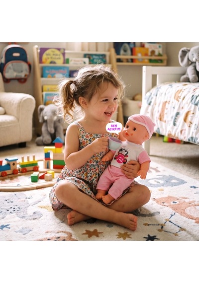 Arda Bebek 38 Cm Türkçe Konuşan Kolları Ve Kafası Harekeli Et Bebek