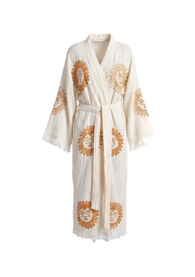 Brandsmiths Solar Bloom Kimono Sarı