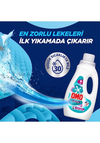 Omo Active Fresh Cold Power Renkliler Sıvı Deterjan 1000ml X1 Siyahlar X1 Beyazlar Ve Renkliler X1 Diğer