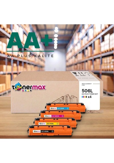 Samsung Clt-506l Cmyk Uyumlu Toner Seti Aa Plus / Clp-680 / Clx-6260 / Clt-k506l / Clt-c506l / Clt-m506l / Clt-y506l