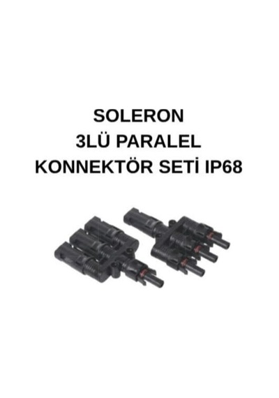 3lü Paralel Konnektör Seti Ip68