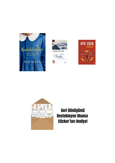 Kardelenler + Veda Midi Boy + Taksiii + Okuma Sticker'ları