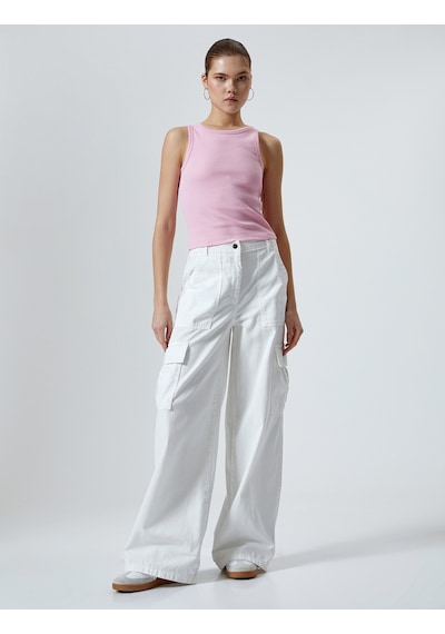Koton Ribanalı Basic Atlet Pamuklu Slim Fit Pembe 4sal30006ık 4SAL30006IK273 Koton Ribanalı Basic Atlet Pamuklu Slim Fit Pembe 4sal30006ık 4SAL30006IK273