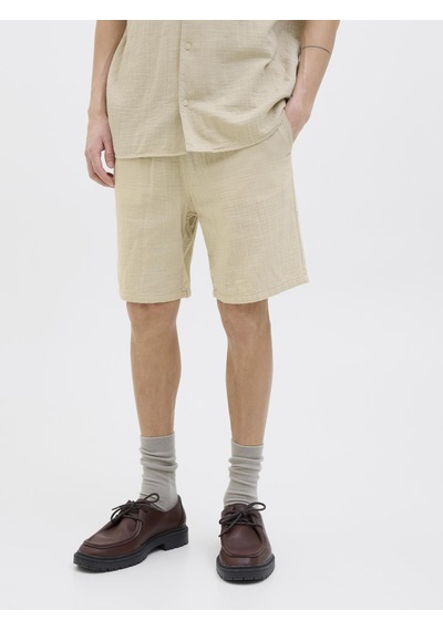 Jack & Jones Erkek Rahat Kalip Jogger Şort - Jaiden - 12274758 Safari