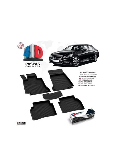 Mercedes-benz E Serisi W212 4d Havuzlu Paspas 2009-2016 A+ Kalite