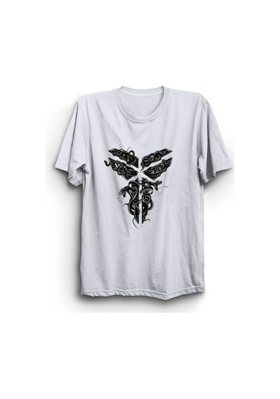 Stoned&Fame Unisex Beyaz T-shirt Beyaz