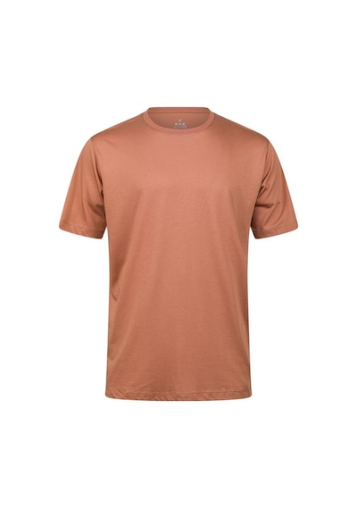 2as Axel Erkek Bisiklet Yaka T-shirt Kahve