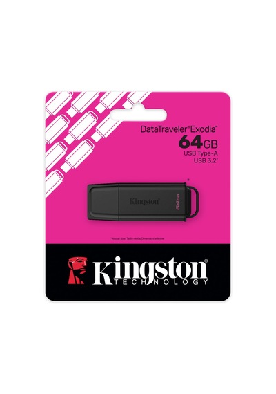 64gb Portable Usb 3.2 Gen 1 Datatraveler Exodia Black/blue