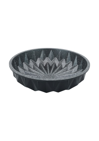 Firuze Döküm Kek Kalıbı 26cm Siyah Siyah