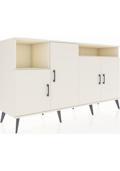 Hyperion Konsol 5 Raflı 4 Kapaklı 176x44x99 Aytaşı-aytaşı Aytaşı-aytaşı