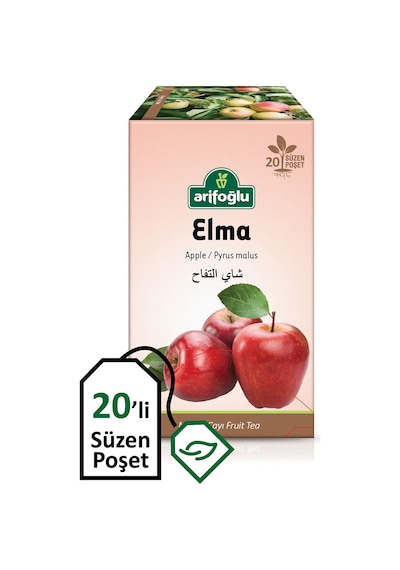 Arifoğlu Elma Çayı Süzen Poşet 20'li