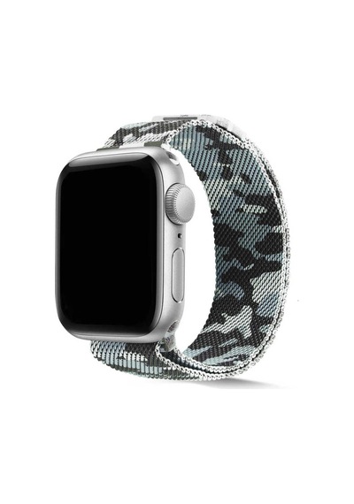 Watch Ultra 49mm Kordon Uyumlu Krd-40 Metal Strap Kayış Gllp- No6
