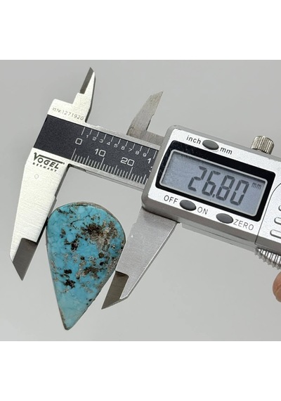 Doğal İran Nişabur Firuze Turkuaz Taşı 80,5 Karat - 16,10 Gram T227