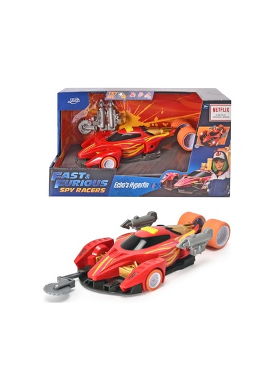 Dickie Toys Hızlı ve Öfkeli Casus Yarışçılar Ralli Hiper Fin Scar
