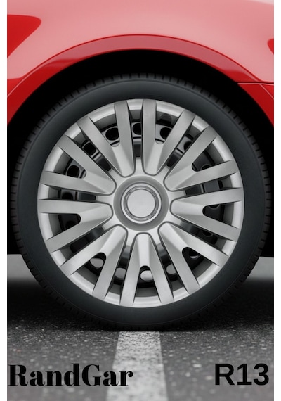 Suziki Wagon R 13 İnç Jant Kapağı 4 Adet Gri G110 Rand
