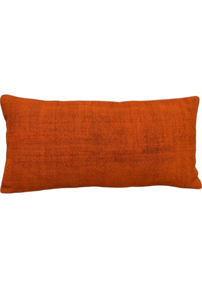 Zehra Abla Halı Yeni El Dokuma Dekoratif Lumbar Kilim Kırlent Yastık Kılıfı 6647 Çok Renkli
