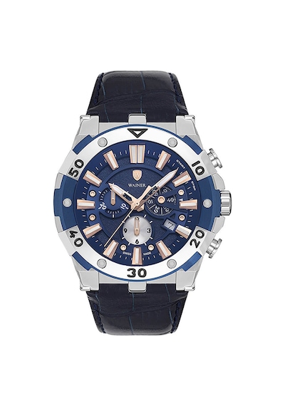 Wainer Quartz Erkek Kol Saati Wa.14000-b Altın - Mavi