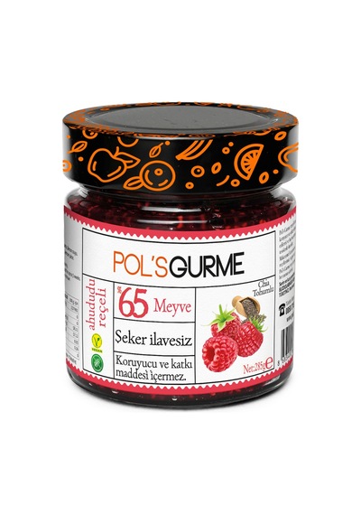 Pol's Gurme Chia Tohumlu Ahududu Reçeli 285 G - 3 Adet Tarı