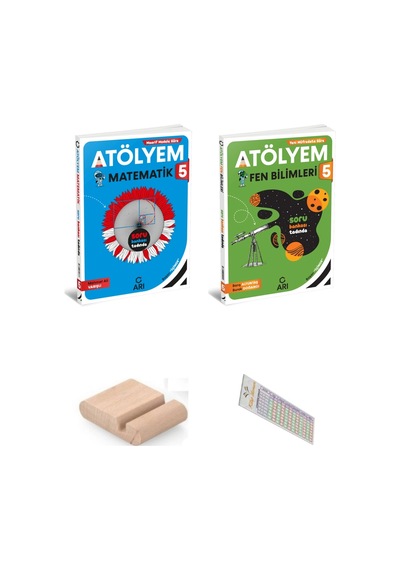 5.sınıf Matematik Fen Bilgisi Atölyem 2027 Maarif Model +telefon Tutucu +çözüm Ayracı
