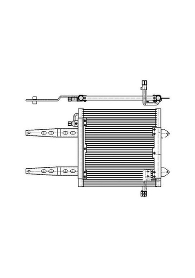 Klima Radyatoru-386x16x361 Vw Polo 95-00 Mga-82292