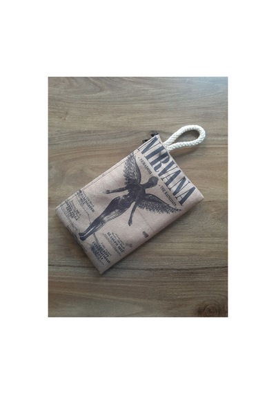 Owl Bag Nirvana Desenli Tasarım Cüzdan Kalemlik Çanta Düzenleyici Diğer