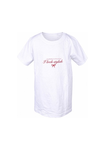 Trender I Look Stylish Beyaz Kız Çocuk T-shirt 26ydt1000055