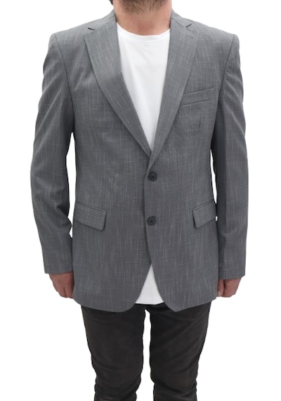 Twenhil Dmctekstil Erkek Ckt-202 Desenli Klasik Kesim Normal Kalıp Çift Düğme Blazer Ceket Gri Twenhil Dmctekstil Erkek Ckt-202 Desenli Klasik Kesim Normal Kalıp Çift Düğme Blazer Ceket Gri