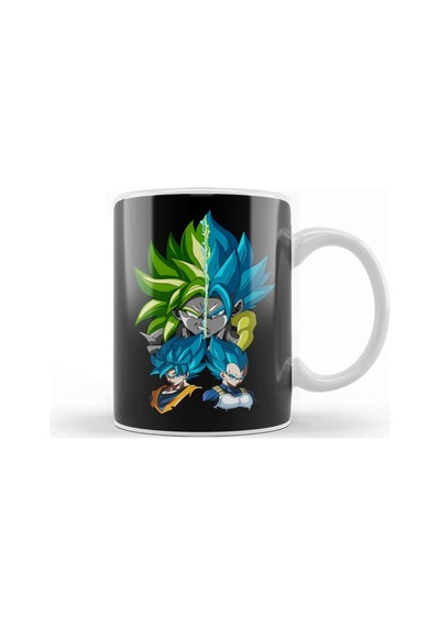 Dragon Ball Super Destined Warriors Kupa Bardak Porselen Karışık